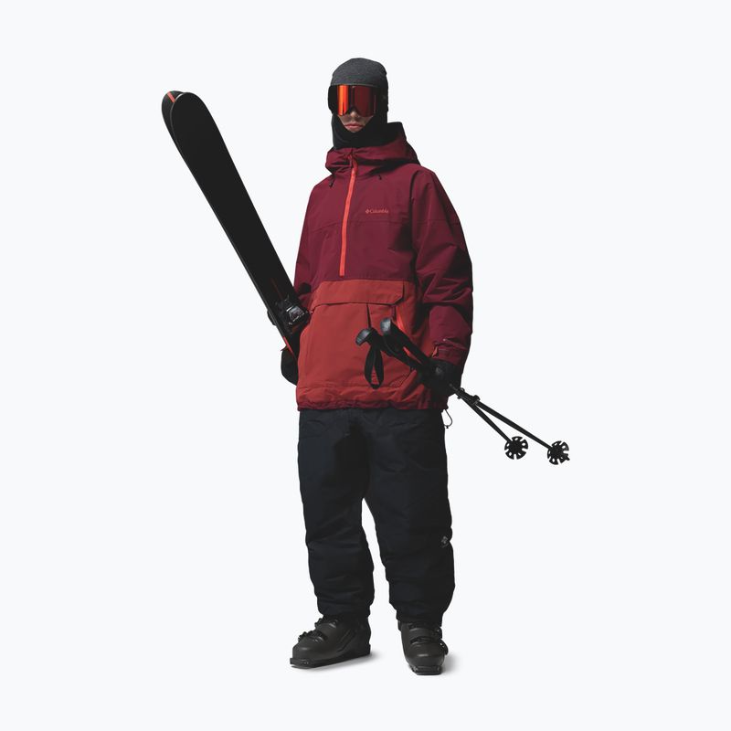 Мъжко сноуборд яке Columbia Coreshot Shell Anorak red oxide/rich wine 2