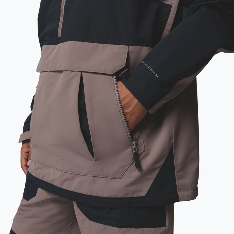 Мъжко сноуборд яке Columbia Coreshot Shell Anorak iron/black 8