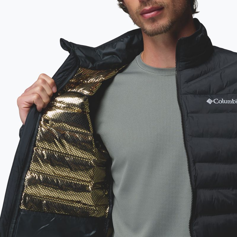 Мъжко ватирано яке Columbia Terwilliger Trail Heat Seal black 7