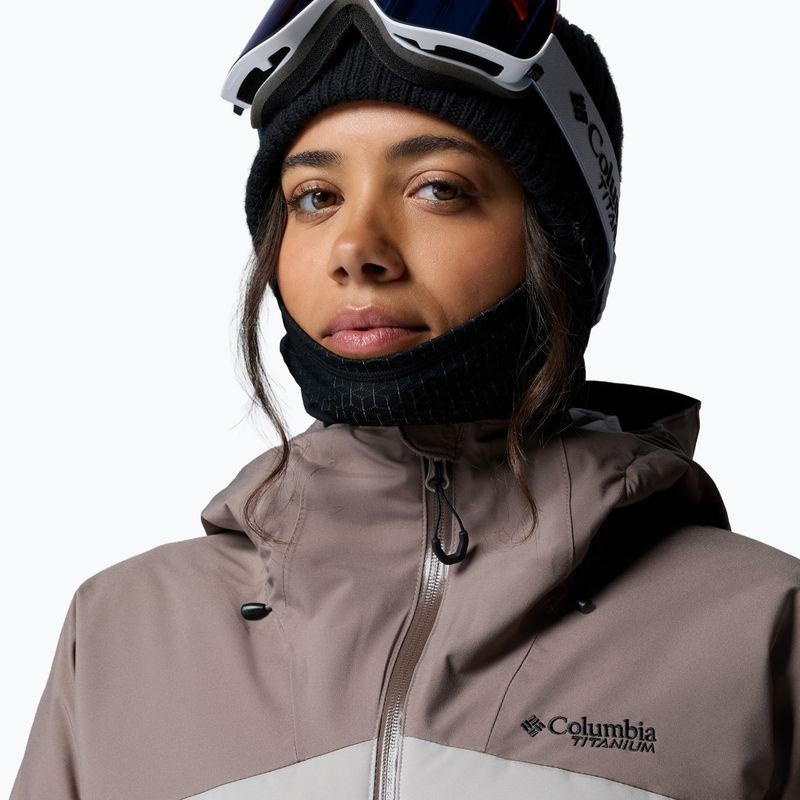 Дамско скиорско яке Columbia Glacier Ridge Down iron/flint grey 6