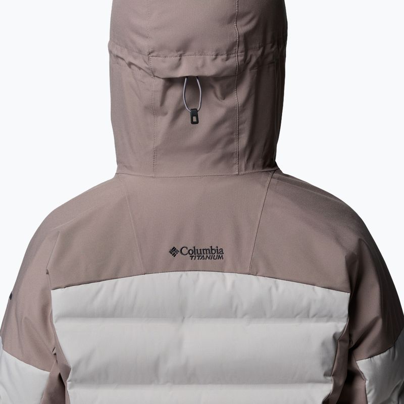 Дамско скиорско яке Columbia Glacier Ridge Down iron/flint grey 8