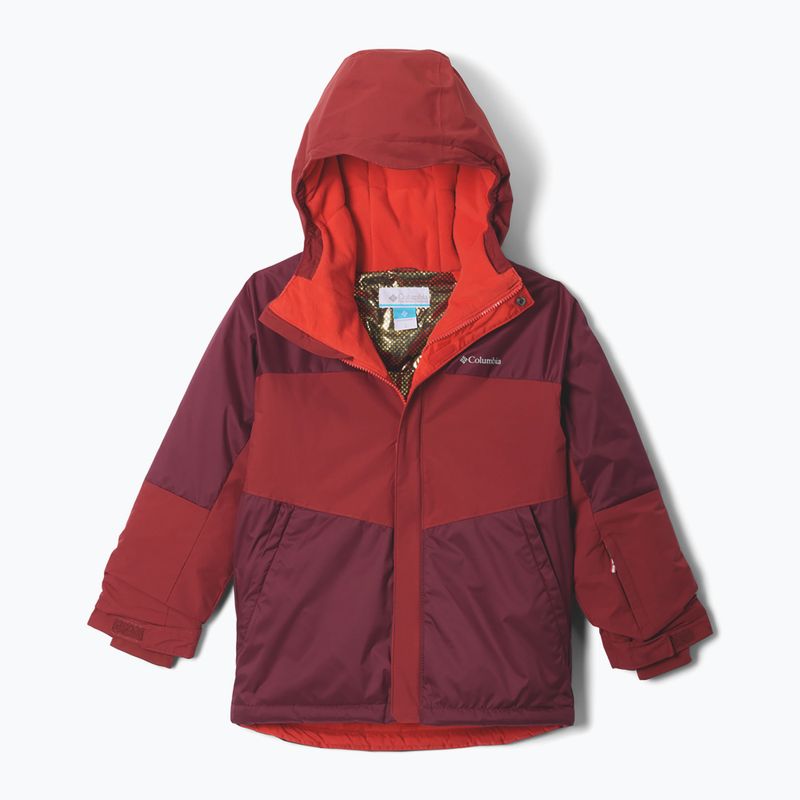 Детско скиорско яке Columbia Mighty Mogul III Rich Wine/Red Oxide