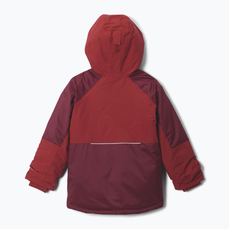 Детско скиорско яке Columbia Mighty Mogul III Rich Wine/Red Oxide 2