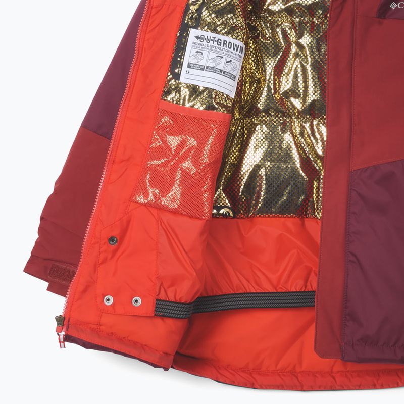 Детско скиорско яке Columbia Mighty Mogul III Rich Wine/Red Oxide 3