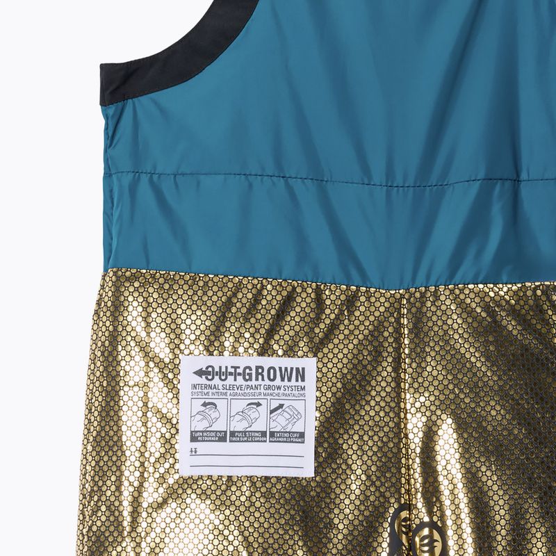 Детски скиорски панталони Columbia Holcomb Grove Bib phoenix blue/black 3