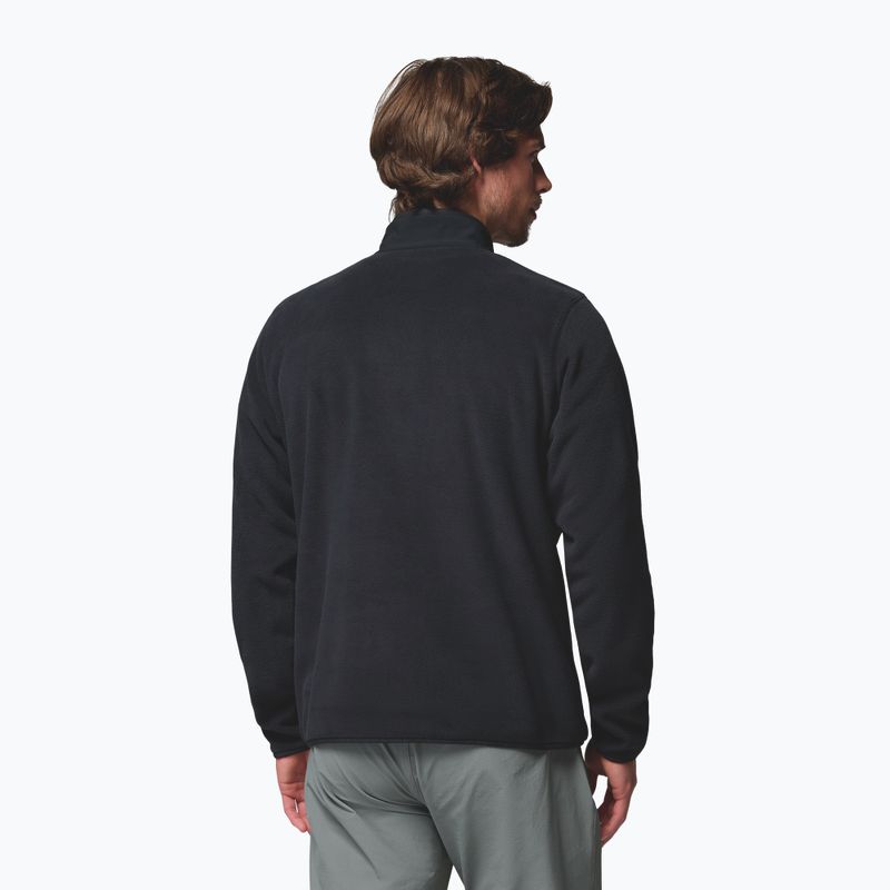 Мъжки поларен суитшърт Columbia Pacific Arch 200 1/2 Zip Fleece Black 3