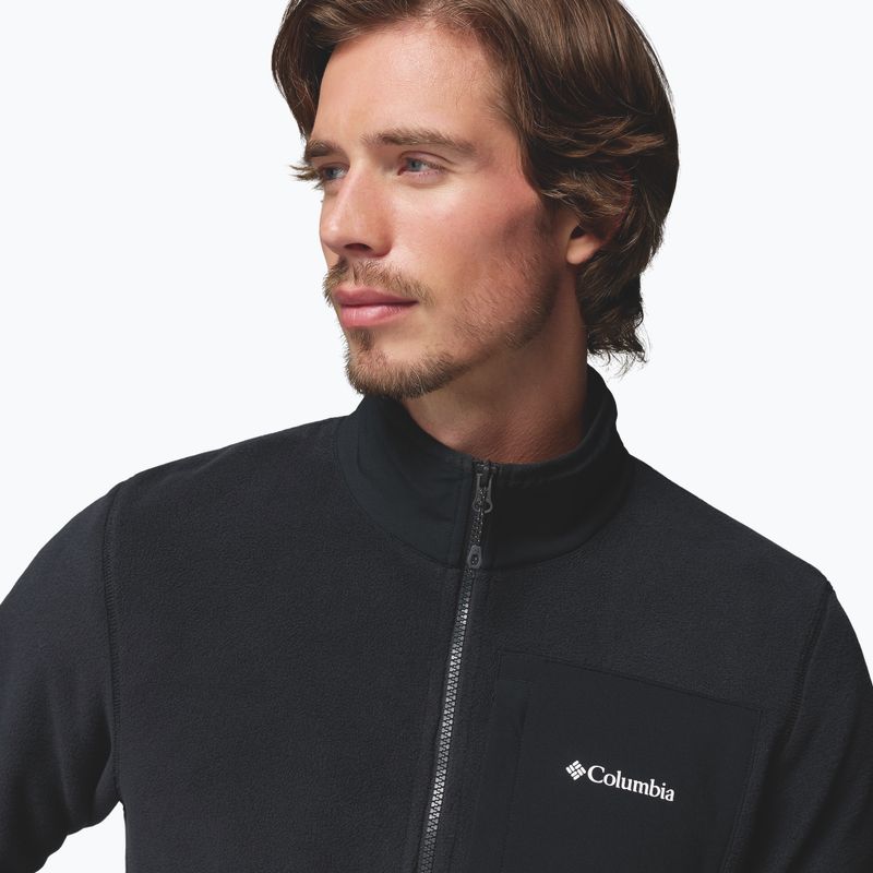 Мъжки поларен суитшърт Columbia Pacific Arch 200 1/2 Zip Fleece Black 5