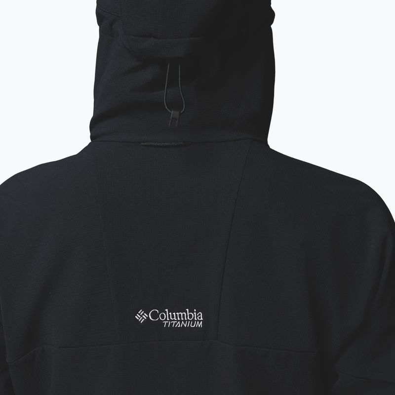 Дамско софтшел яке Columbia Tennen Mountain Hooded Softshell black 7