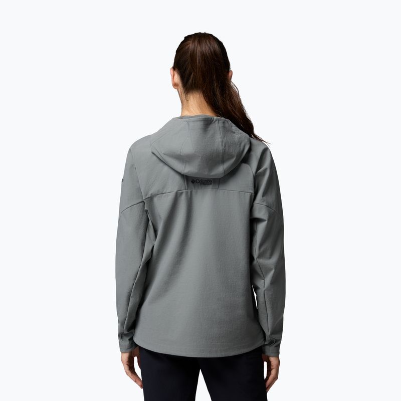 Дамско софтшел яке Columbia Tennen Mountain Hooded Softshell sedona sage 3
