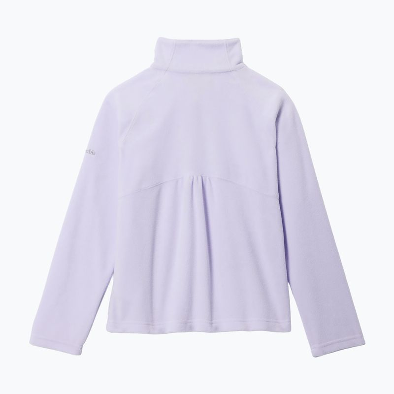 Детски поларен суитшърт Columbia Glacial Fleece Half Zip Purple Tint 2