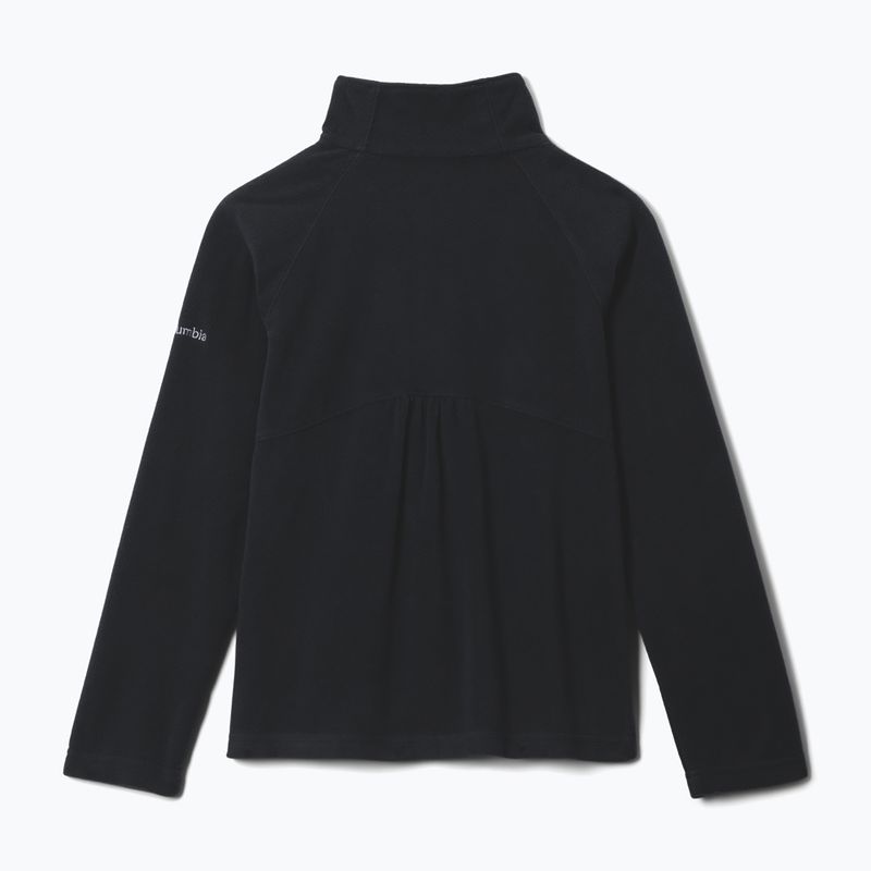 Детски поларен суитшърт Columbia Glacial Fleece Half Zip Black 2