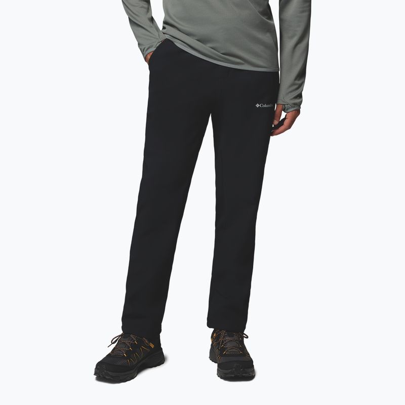 Мъжки панталони за катерене Columbia Essential Hike Warm black 3