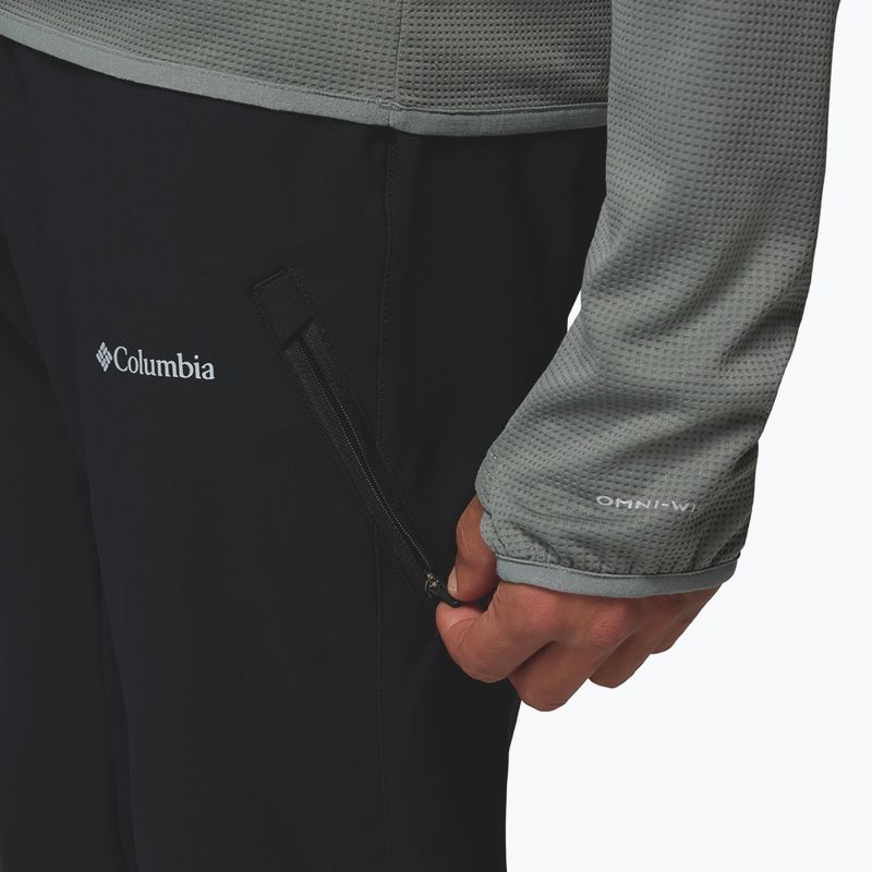 Мъжки панталони за катерене Columbia Essential Hike Warm black 8