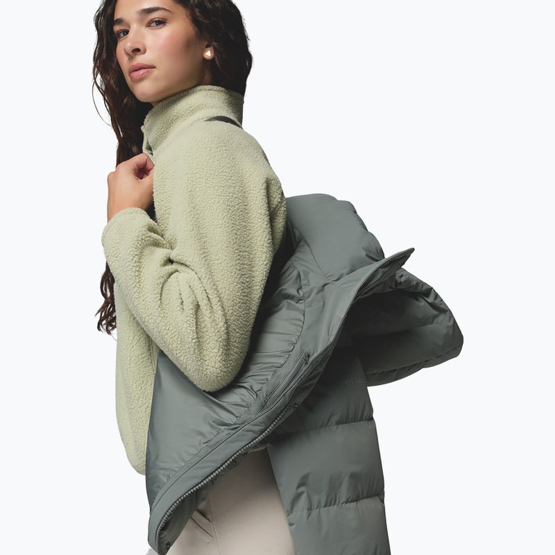 Дамско пухено яке Columbia Amaze Puff Hooded Sedona Sage 6