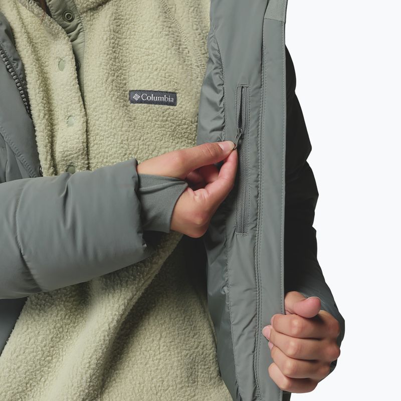 Дамско пухено яке Columbia Amaze Puff Hooded Sedona Sage 10