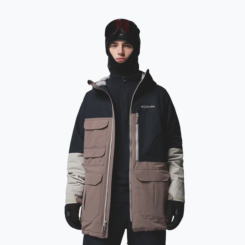 Мъжко сноуборд яке Columbia Coreshot iron/black/flint grey 4