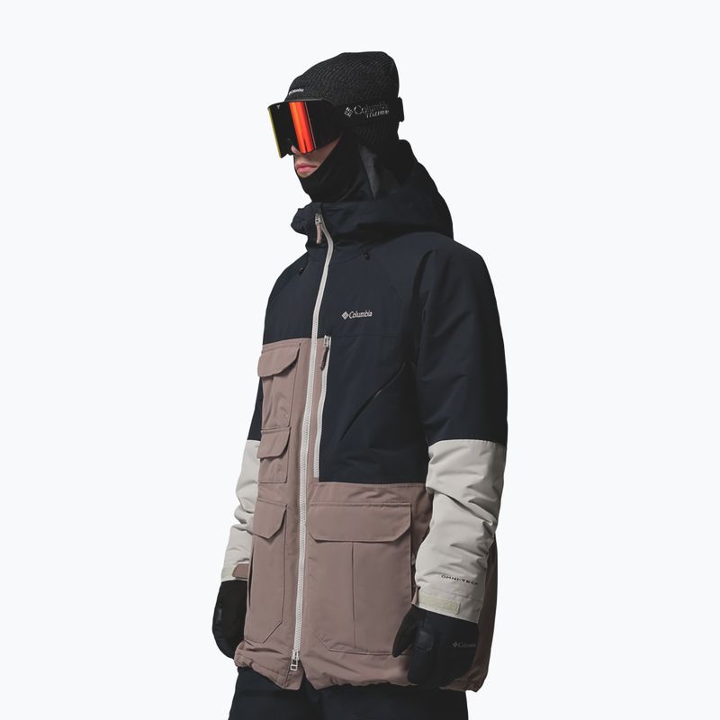 Мъжко сноуборд яке Columbia Coreshot iron/black/flint grey 5