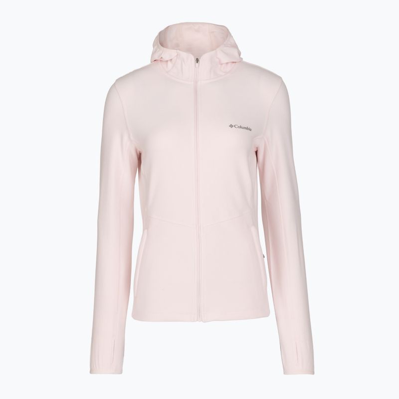 Дамско яке Columbia Star Valley Hooded Full Zip powder pink 9