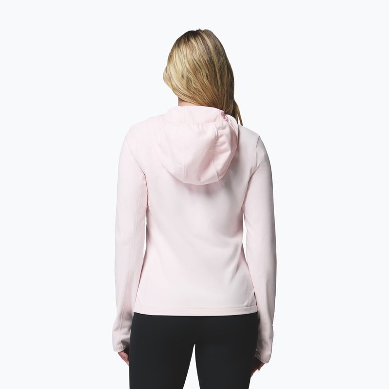 Дамско яке Columbia Star Valley Hooded Full Zip powder pink 3