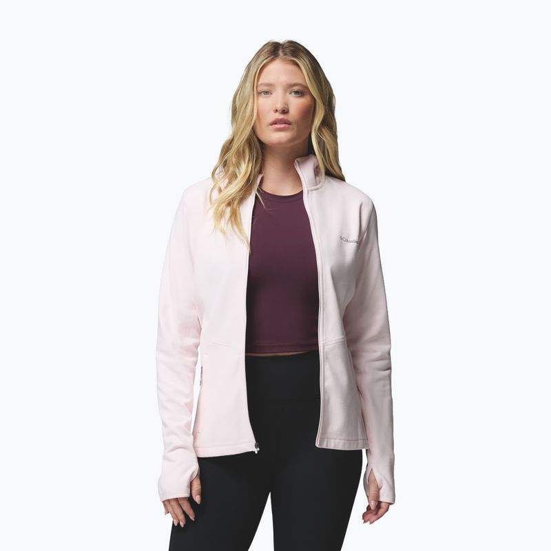 Дамско яке Columbia Star Valley Hooded Full Zip powder pink 5