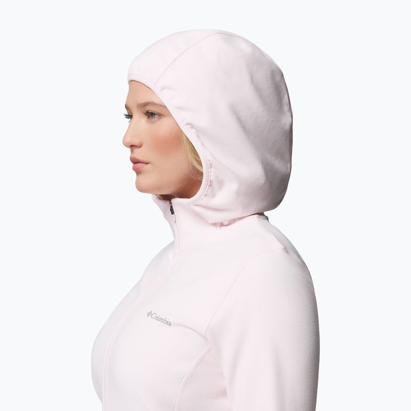 Дамско яке Columbia Star Valley Hooded Full Zip powder pink 7