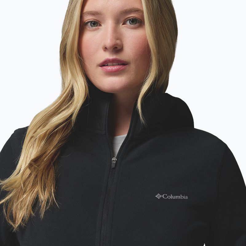 Дамско яке Columbia Star Valley Hooded Full Zip black 6