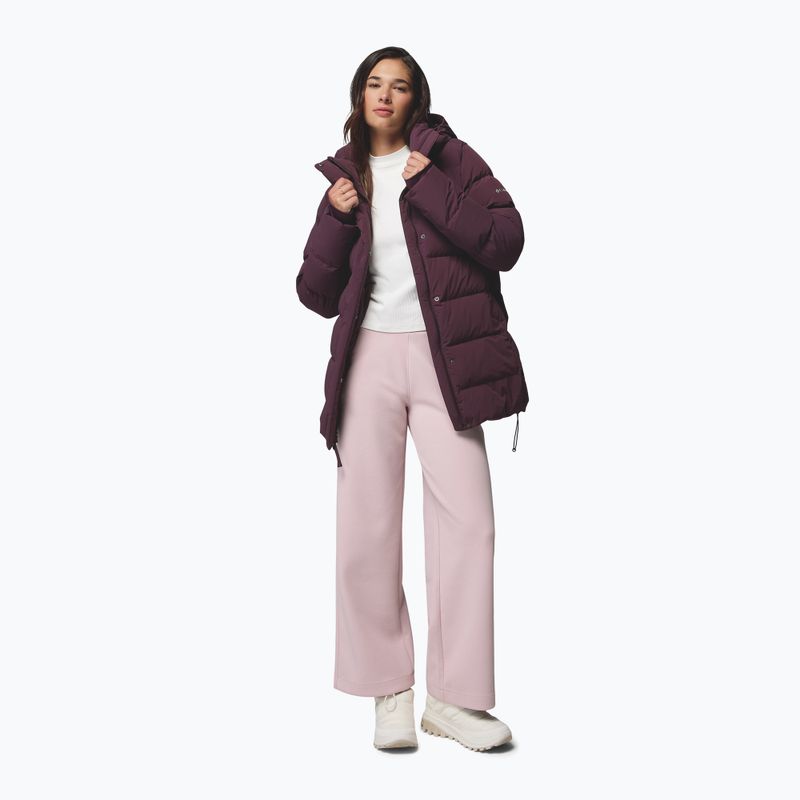Дамско пухено яке Columbia Amaze Puff Mid Hooded moonvista 2
