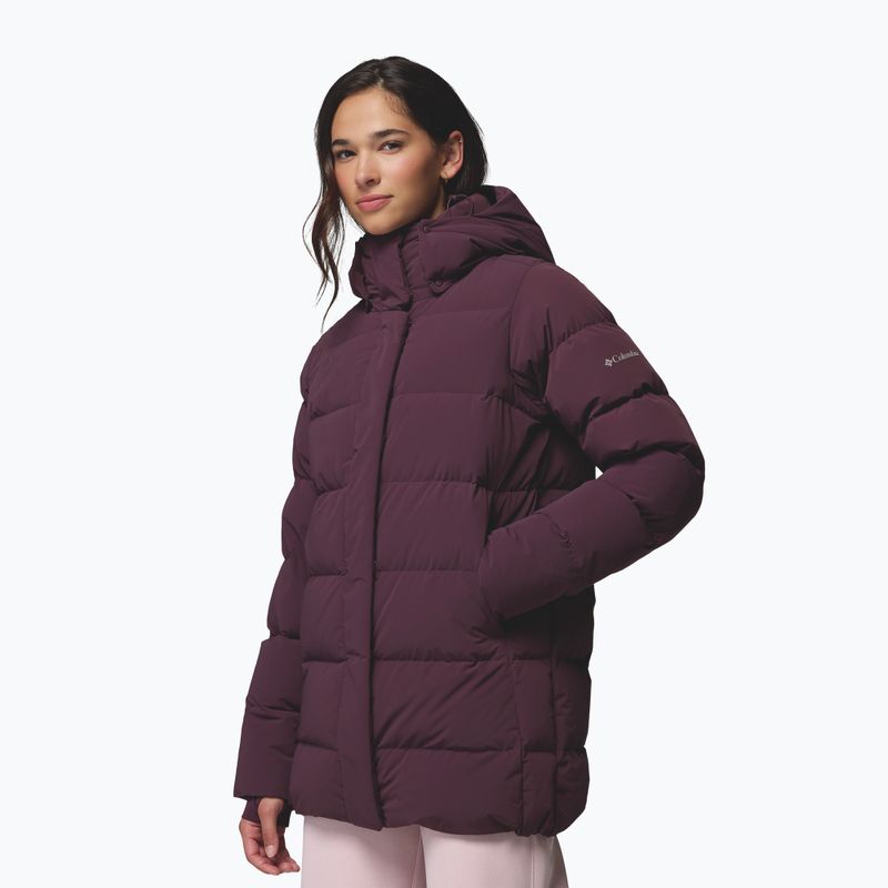 Дамско пухено яке Columbia Amaze Puff Mid Hooded moonvista 4