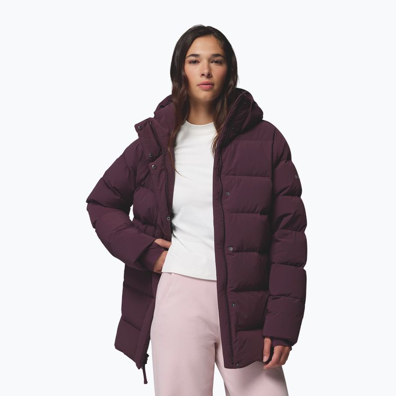 Дамско пухено яке Columbia Amaze Puff Mid Hooded moonvista 5