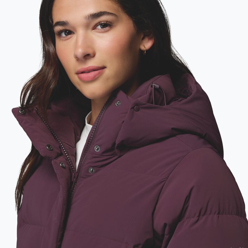 Дамско пухено яке Columbia Amaze Puff Mid Hooded moonvista 9