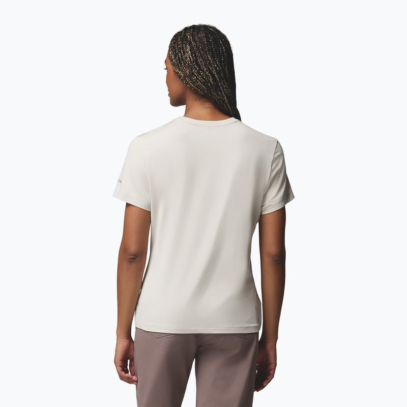 Дамска тениска Columbia Parsons Point SS Graphic Tee dark stone heather/treescape 3