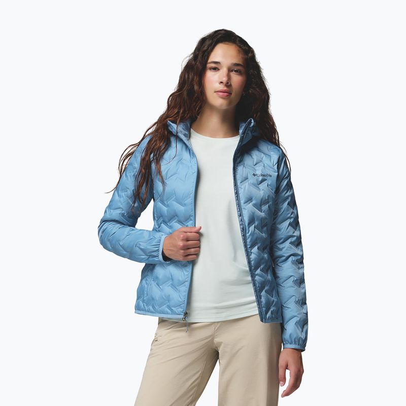 Дамско пухено яке Columbia Delta Ridge II Down Hooded rainy day 5