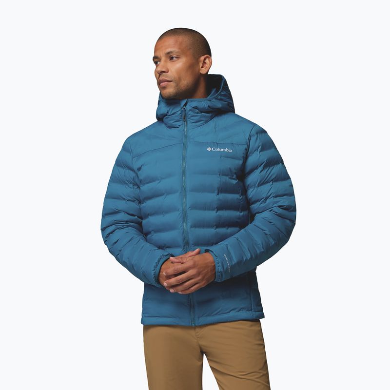 Мъжко яке Columbia Terwiliger Trail Heat Seal Hooded phoenix blue 5