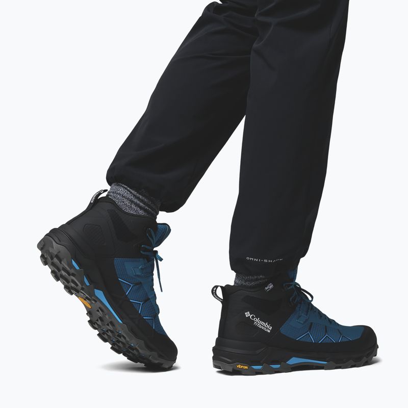 Мъжки обувки за трекинг Columbia Peakfreak Titanum Outdry Mid phoenix blue/compass blue 6