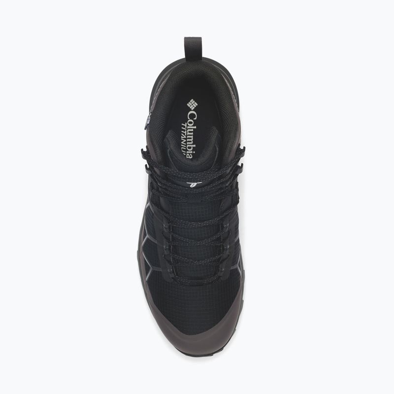 Мъжки обувки за трекинг Columbia Peakfreak Titanum Outdry Mid black/ti titanium 4