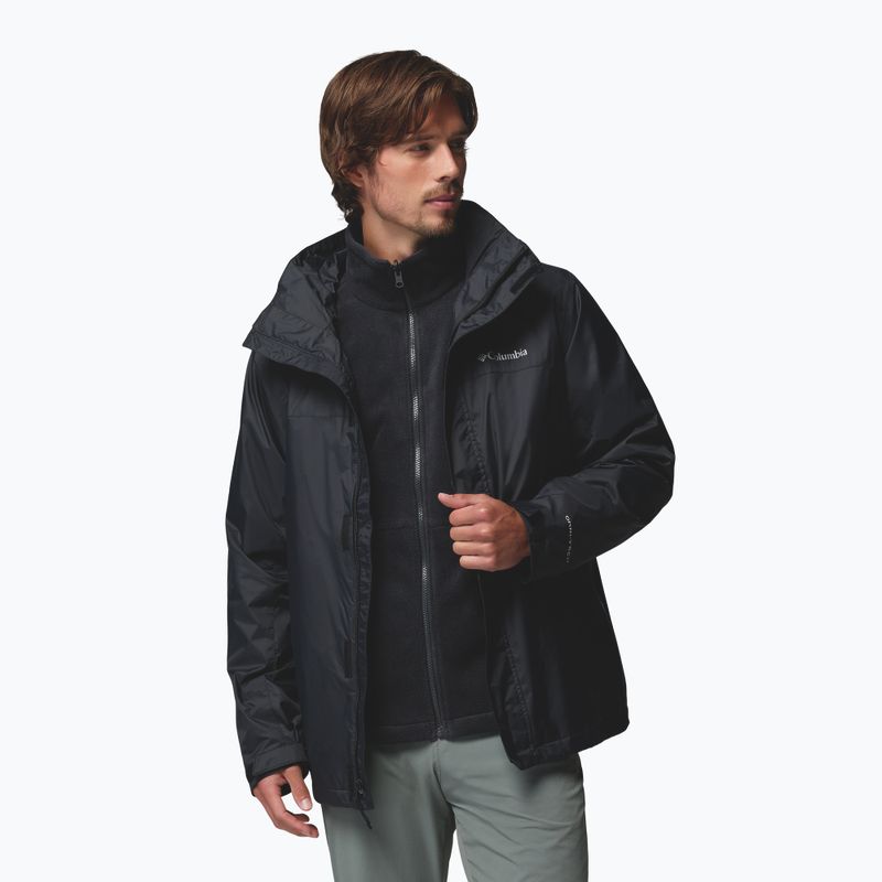 Мъжко яке 3-в-1 Columbia Watertight Interchange black 5