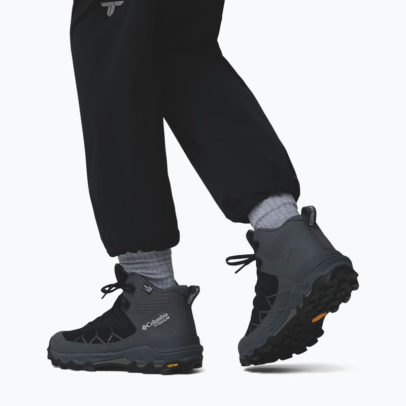 Дамски обувки за трекинг Columbia Peakfreak Titanum Outdry Mid black/sedona sage 6