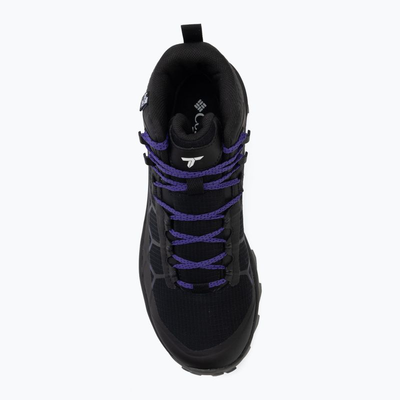 Дамски обувки за трекинг Columbia Peakfreak Titanum Outdry Mid black/purple quartz 5