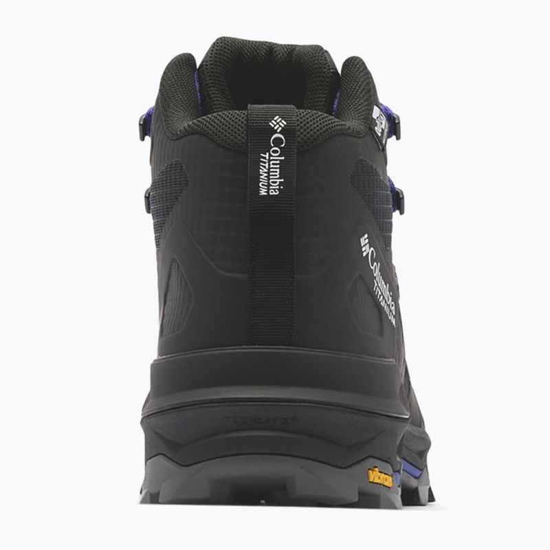 Дамски обувки за трекинг Columbia Peakfreak Titanum Outdry Mid black/purple quartz 3