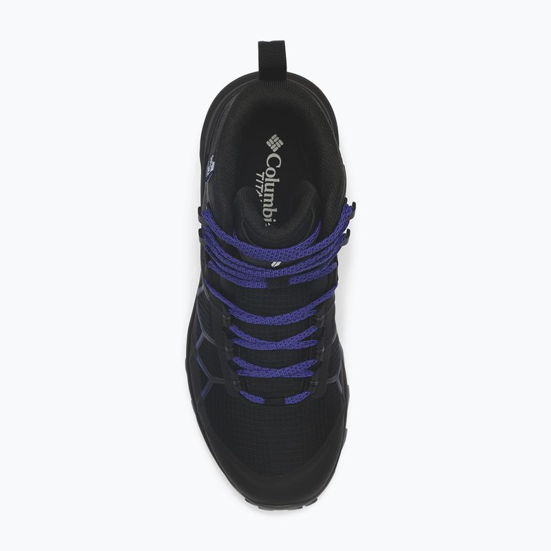 Дамски обувки за трекинг Columbia Peakfreak Titanum Outdry Mid black/purple quartz 4