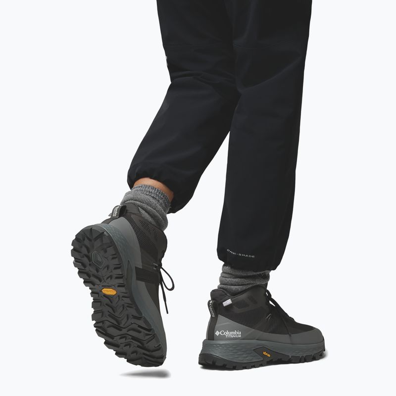 Дамски обувки за трекинг Columbia Tellurix Titanum Outdry Mid dark grey/ti grey steel 6
