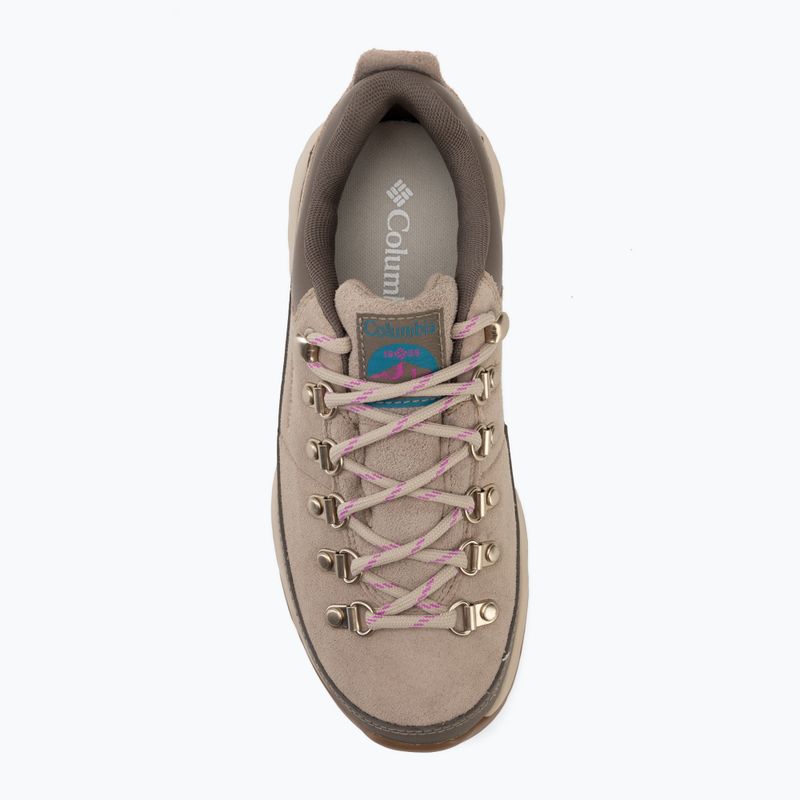 Дамски обувки за трекинг Columbia Newton Alpine Low oxford tan/foxglove 5