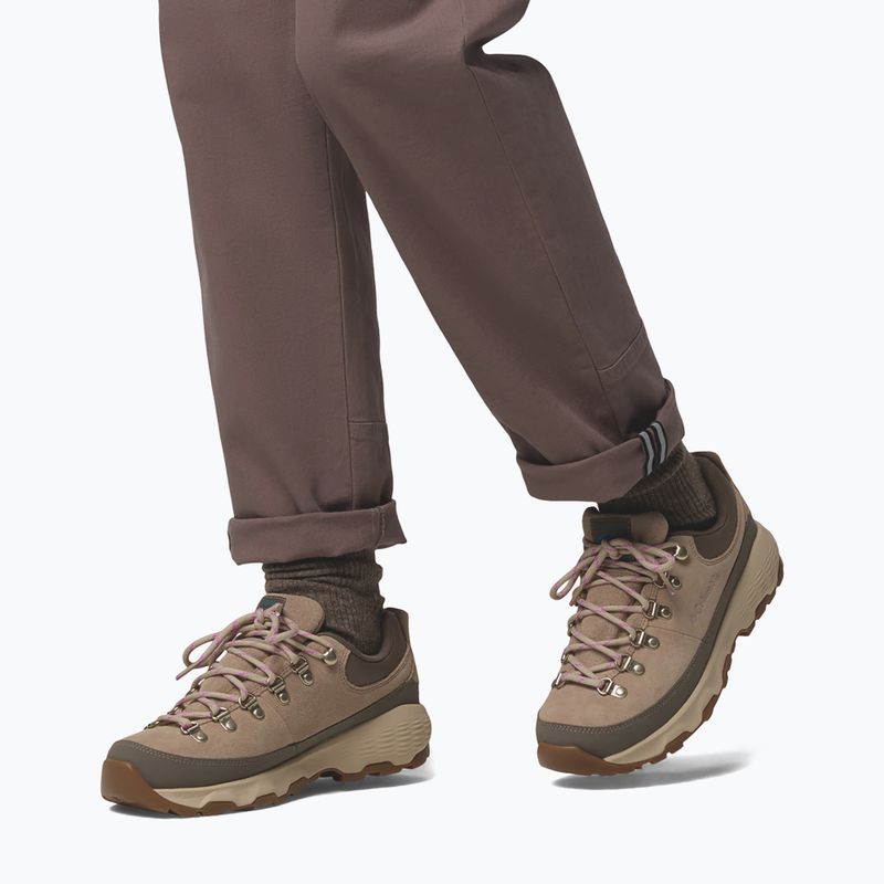 Дамски обувки за трекинг Columbia Newton Alpine Low oxford tan/foxglove 6
