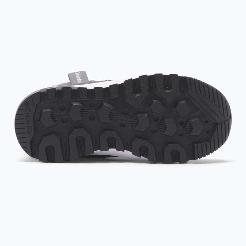 Детски ботуши за сняг Columbia Snowtrot Ease graphite/black 5