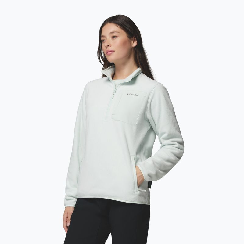 Дамски поларен суитшърт Columbia Pacific Arch 200 Half Zip Fleece Tea Light 5
