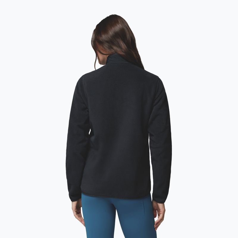 Дамски поларен суитшърт Columbia Pacific Arch 200 Half Zip Fleece Black 3
