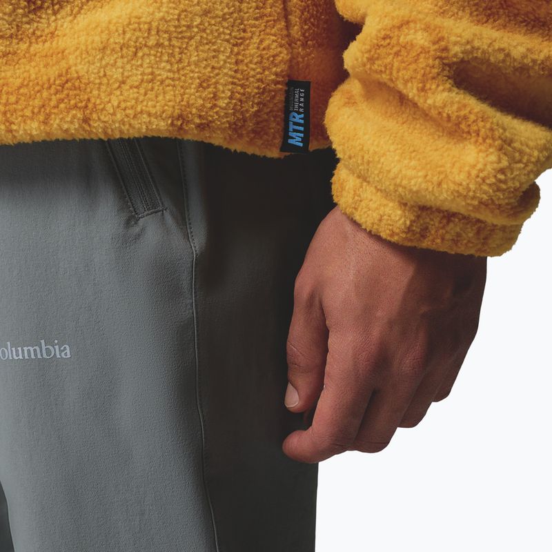 Мъжки поларен суитшърт Columbia Timber Crest MTR Fleece Printed HZ squash/geomix tonal 6
