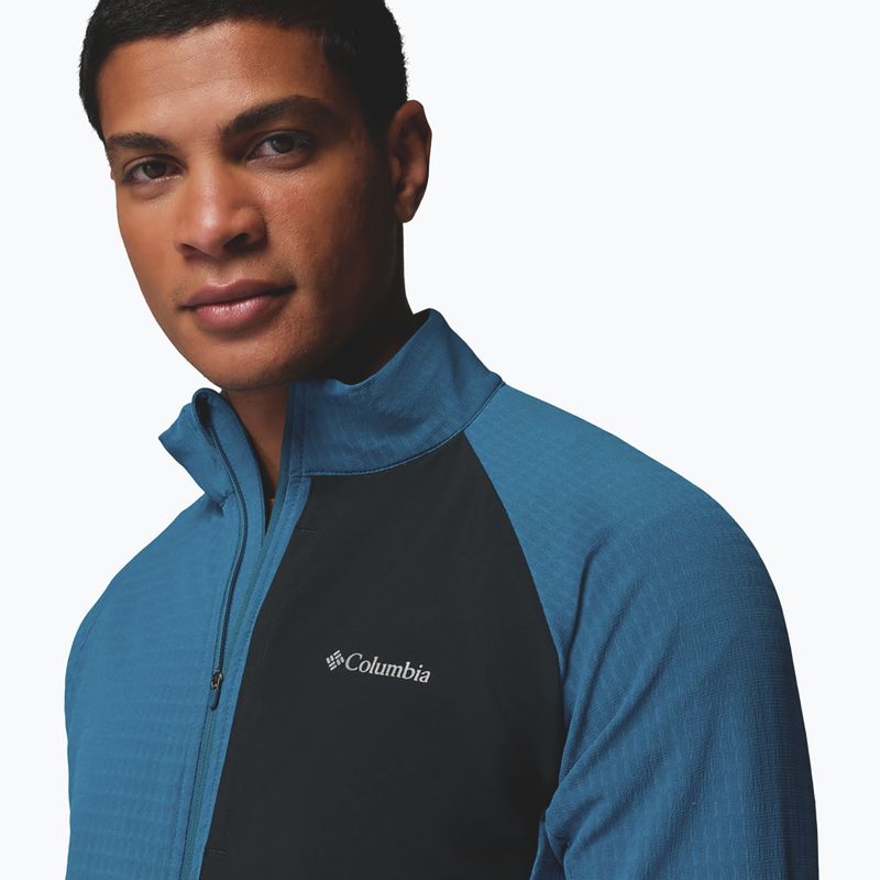 Мъжки поларен суитшърт Columbia Superior Summit Grid Full Zip phoenix blue 7