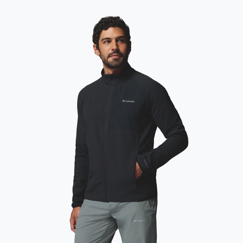 Мъжки поларен суитшърт Columbia Superior Summit Grid Full Zip black 5