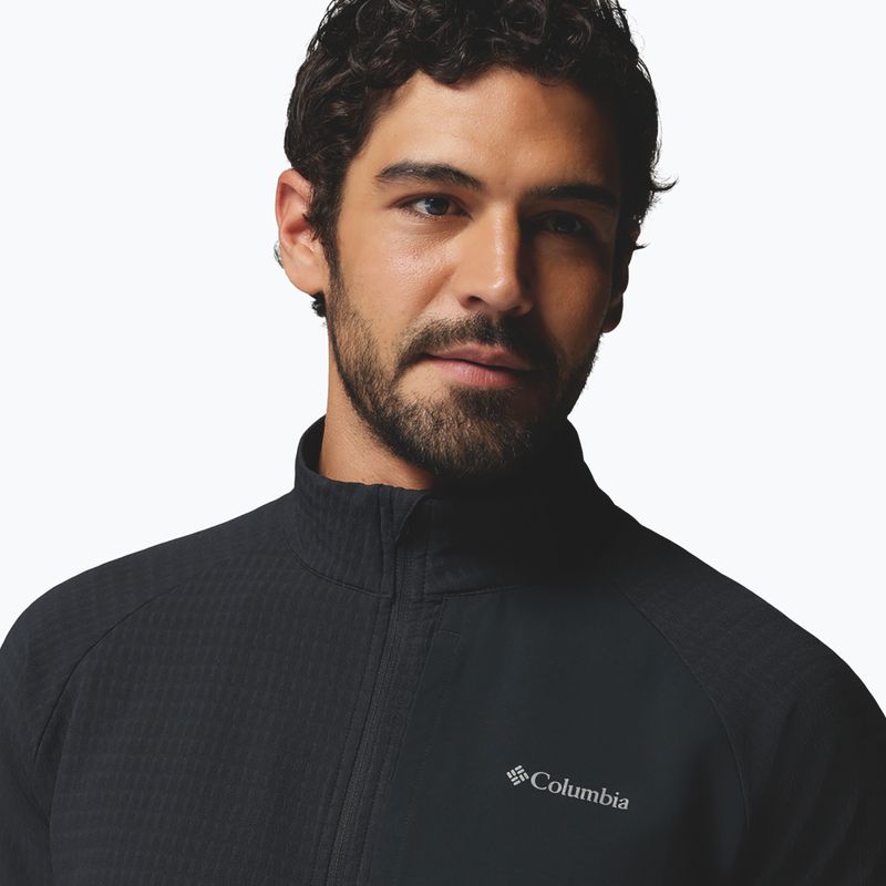 Мъжки поларен суитшърт Columbia Superior Summit Grid Full Zip black 6